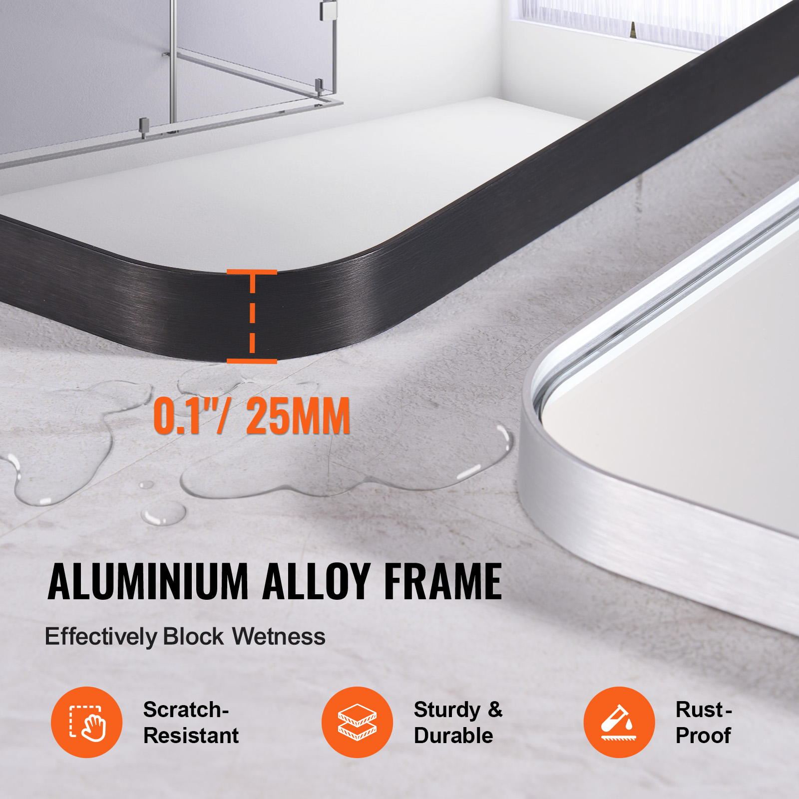 VEVOR Wall Mounted Makeup Mirr - Sustainable Living Usa review and price